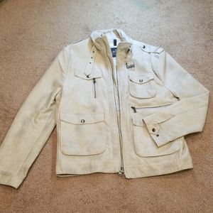Express Leather Coat